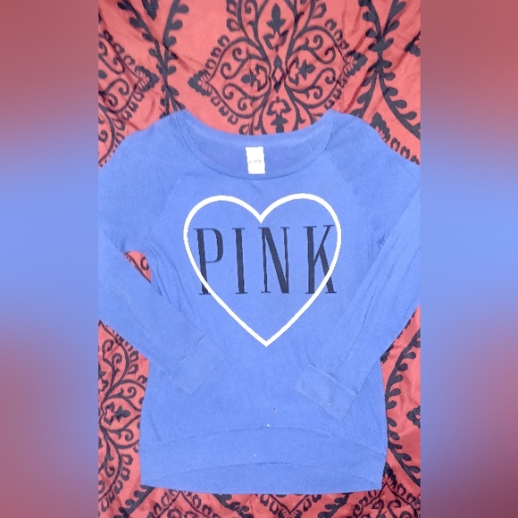 Like new Victoria's secret pink long sleeve shirt size small - Picture 1 of 7